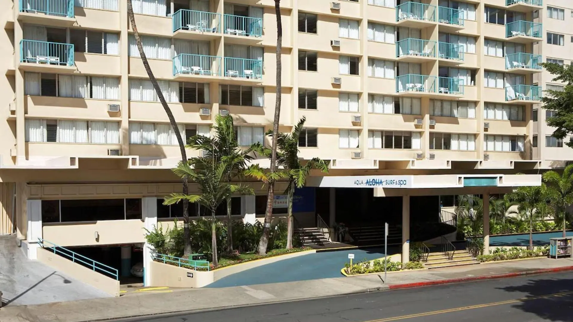 アパートホテル Waikiki アクア アロハ サーフ ワイキキアパートホテル